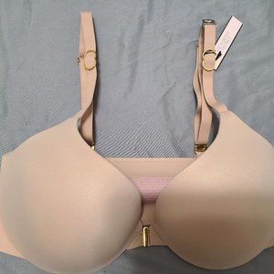 NWT Victoria's Secret Incredible Demi Lined Bra Beige 32DD